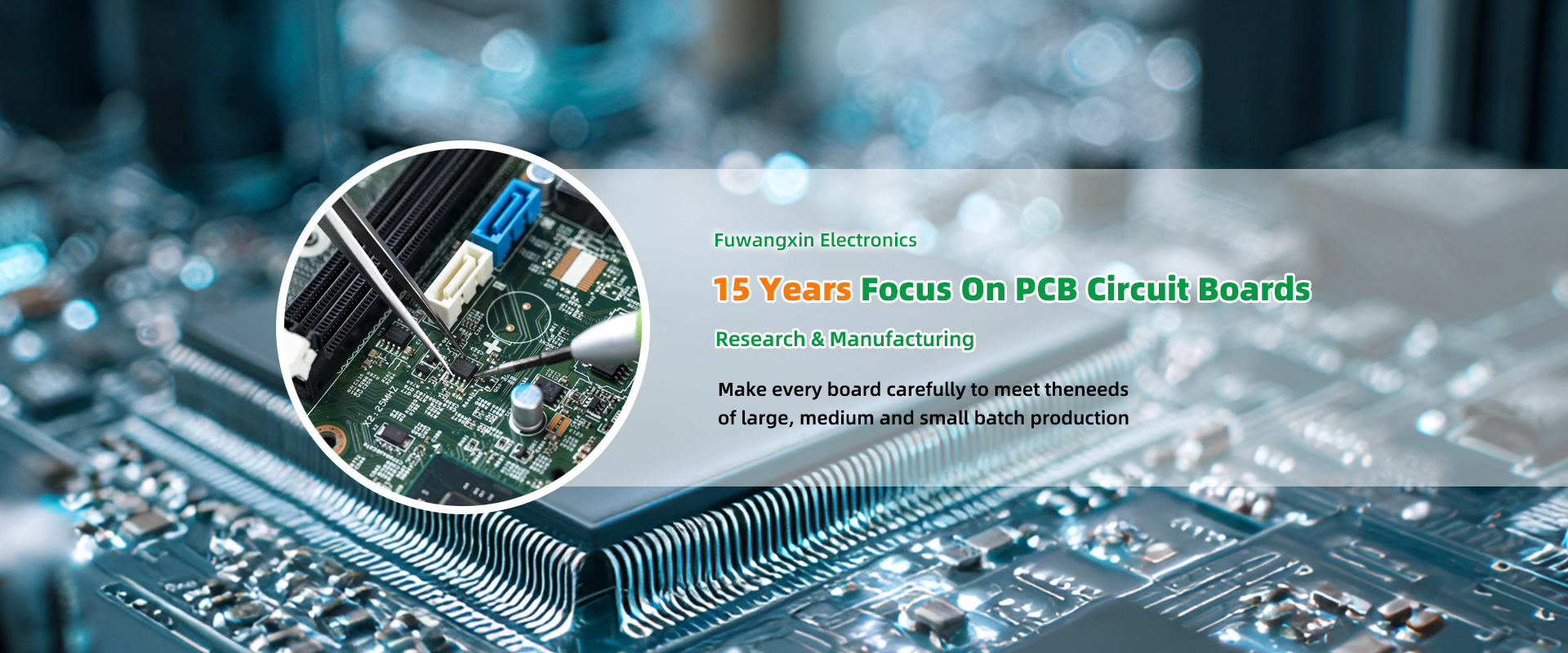 15 Years Focus On PCB Circuit Boards
